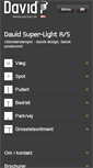 Mobile Screenshot of davidsuperlight.dk